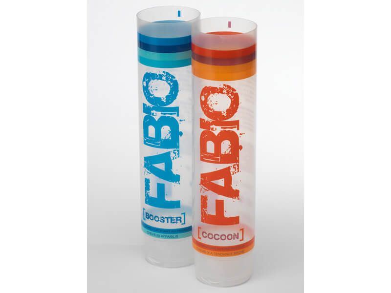 Tube plastique transparent 